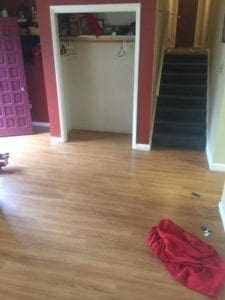 after flooring